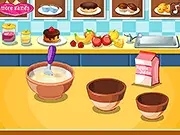 Play Chocolate Banana Muffins cooking game online free. Follow the recipe to bake and decorate a delicious dessert.