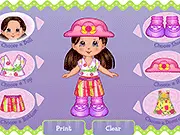 The Doll Dress Up free online fashion and makeover game