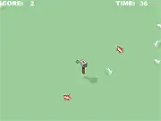 Smack The Rabbit free online game where the player clicks or smacks rabbits to stop them from multiplying