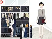 Play Easy Weekend Outfit Option online free dress-up game, casual style fashion, trendy weekend clothes