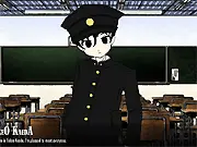Devil's Gakuran free online Japanese horror visual novel story game