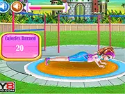 Fat to Fit Princess Fitness makeover challenge free online | PlayArcadeHub