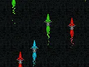 Light Bike free online racing game screenshot, fast-paced motorcycle cyber racing, retro arcade style driving action, best racer game PlayArcadeHub