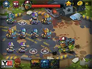 Play Elite Squad 2 free online zombie defense game with unit upgrades