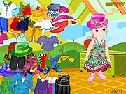 Baby Sasha Dressup free online game, dress up baby Sasha, pick a matching hat, kids fashion game