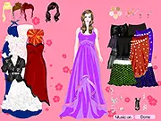 Play Sweet Model Dress Up free online game, girl choosing fabulous clothes and hairstyles, fashion stylist game