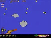 Halloween Pumpkin Launch free online game. Fire a pumpkin from a cannon and upgrade for maximum distance.