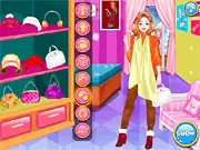 Cozy Winter Closet Dress Up game, free winter fashion game, play online, stylish winter clothes and accessories