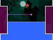 Ghost Trap free online arcade puzzle game where you create lines to lock off ghosts and monsters
