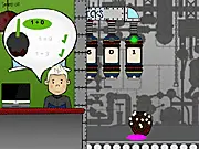 Online game of An Apple A Day! showing Natasha in a busy candy apple factory with conveyor belts