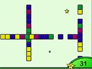 Dodge the Lines! free online arcade game, avoiding lines from all directions, collect stars high score game