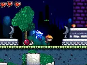 Tattle & Tale adventure platformer game online, free fantasy quest, collect gems and find lost love