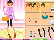 Baby Girl's Fashion cute dress-up free online game on PlayArcadeHub