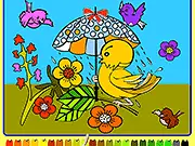 Play Coloring Page free online game. An interactive picture coloring activity for kids and adults to enjoy in the browser.