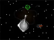 Space Gunner turret shooter arcade game online free