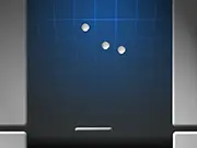 Four Balls free online skill game screenshot showing colorful balls being juggled