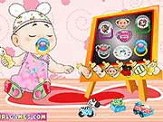 Play Little Baby Candy Dress Up free online baby fashion game