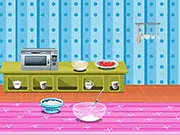 Strawberry Shortcake Cooking Game screenshot, bake the perfect shortcake online, play free dessert game