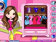 Cherry Blossom Girl Makeup game screenshot, style two beautiful ladies for a night out, play free online fashion game