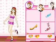 Play Three Girls Band Dress Up free online fashion and styling game