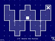 Play Open Doors free online logic puzzle game, navigate blocks and doors to reach the X goal marker on PlayArcadeHub
