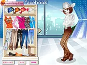 Horse Riding Dress Up free online game showing a stylish young woman ready for equestrian activities in a chosen riding outfit.