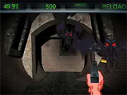Screenshot of Moto X3M online game showing a dirt bike rider performing a backflip over a massive flaming loop obstacle.