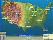 Now Boarding Airport Management free game screenshot, showing a player directing passenger seating and flight paths