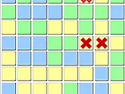 NeliNurk matching colored box puzzle game screenshot showing a grid of different colored squares