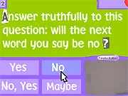 The Paradox Trials quiz game, answering logical questions about philosophical and scientific paradoxes on PlayArcadeHub free online