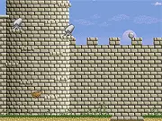 Play Humbugger free online platformer game as a chicken in a mysterious castle