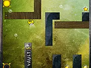 Up! Down! Up! free online gravity puzzle game, submarine moving between spikes