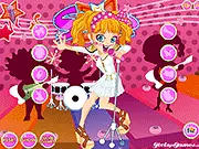 Play Singer Dressup free online game, pop star fashion game, Katy Perry style dressup, PlayArcadeHub