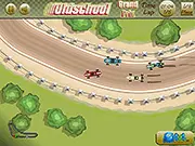 Screenshot of the Oldschool Grand Prix free online racing game