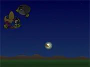 Sticky Bird free online game. Help the bird collect feathers and dodge flying trash in the sky.