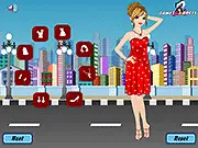 Play Charm Girl Dress Up free online, charming girl in fashionable apparel and accessories, creative fashion game