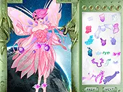 Fairy Aera Dressup free online game screenshot with celestial outfits