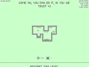 Green Gray World Hardcore platformer free online game screenshot