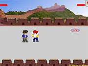 Little Fist free online fighting game two little warriors arcade action