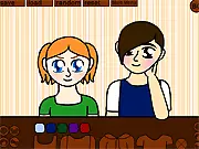 Alex and James Couple Dress Up free online fashion game styling a cute couple