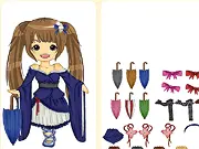 Play Chibi Dress Up free online fashion and styling game for girls