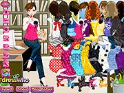 Play Girl Caught By Boss Dressup free online game; office fashion and makeup game; dress up game with reaction twist