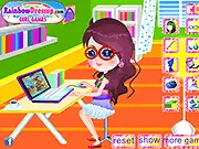 Internet Girl Dress Up free online fashion game on PlayArcadeHub