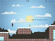 Play Pajama Boy Snow Adventure free online sidescroller platformer game