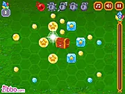 Free online match-3 puzzle game Magic Treasure with colorful enchanted jewels and chests