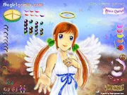 Play Angel of Peace Dress Up online game, creating a gorgeous serene look for the Angel of Peace with white gowns and wings