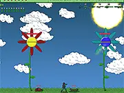 Play Insect Onslaught free online game, action shooter with upgrade system, blast bugs on PlayArcadeHub