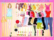 Lizzie Mist Dressup game, fashion dress-up, stylish outfits, makeover game, dress selection