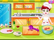 Cook BBQ beef free online with Baby Chef's game