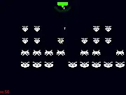 Inverse Invaders free online strategy arcade game where players control the alien fleet against the Earth defender on PlayArcadeHub